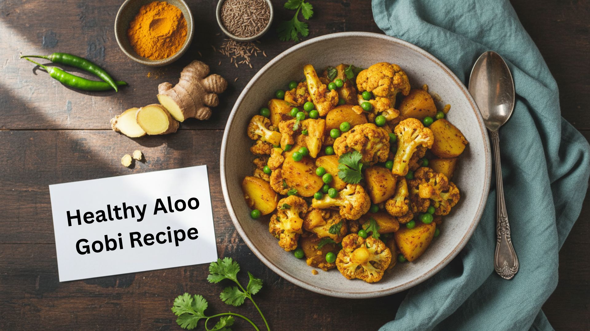 Healthy Aloo Gobi Recipe