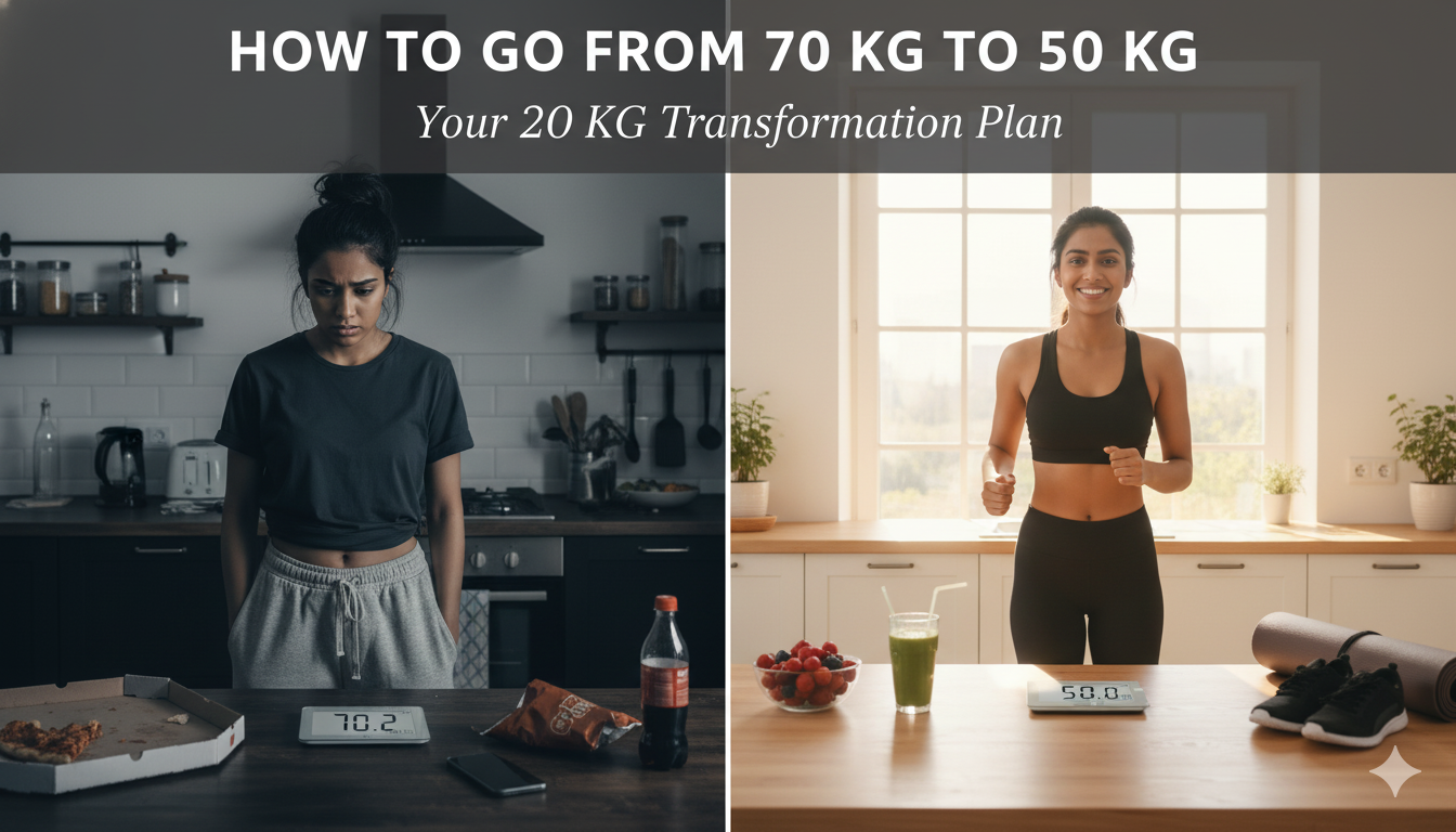 How to Go from 70 Kg to 50 Kg