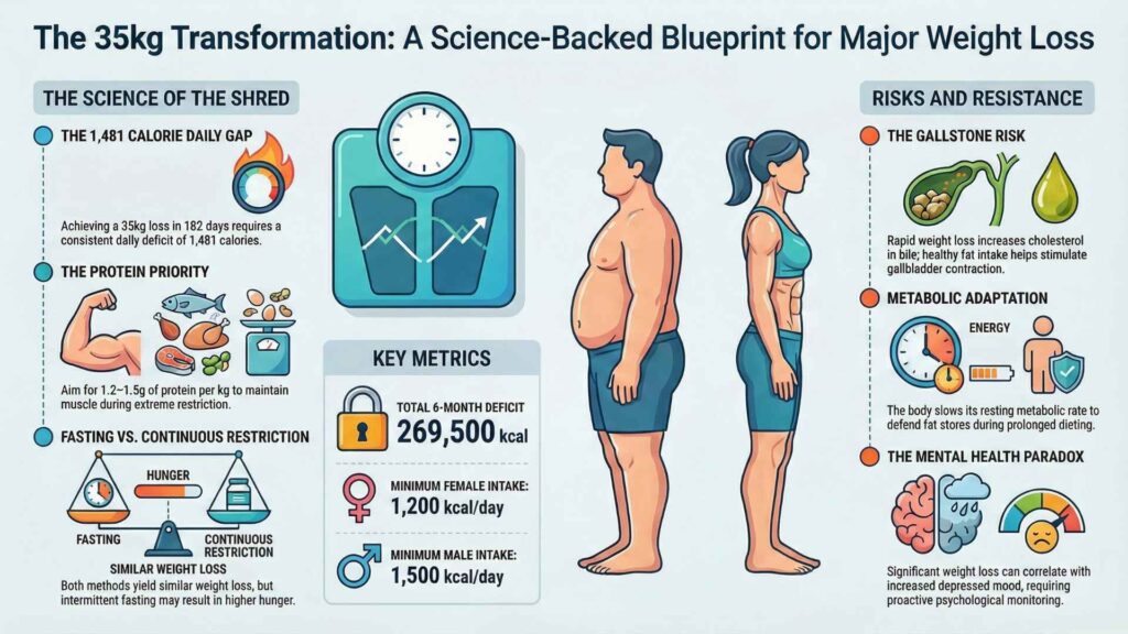 How to Lose 35 Kg in 6 Months