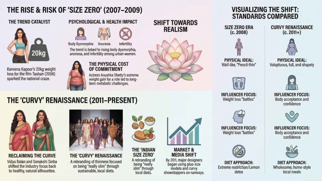 Bollywood size zero actress