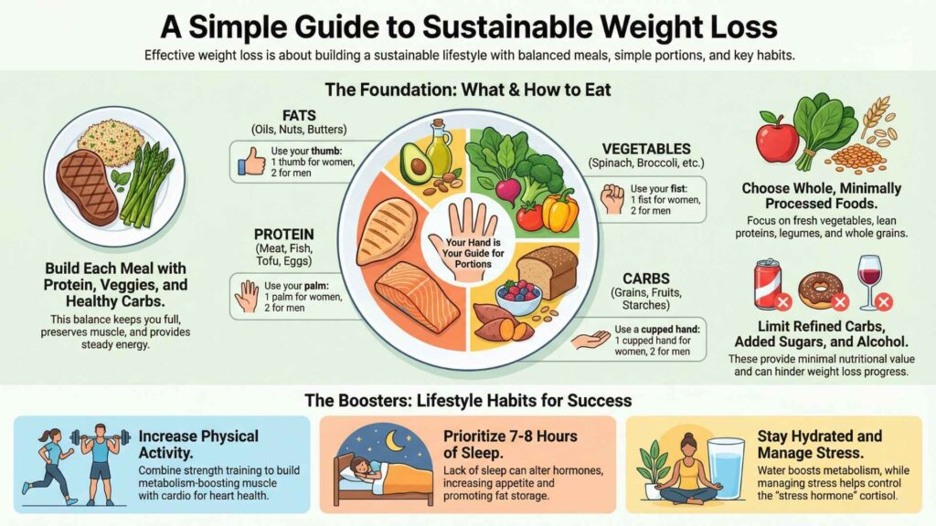 70 Kg to 55 Kg Weight Loss Diet Plan
