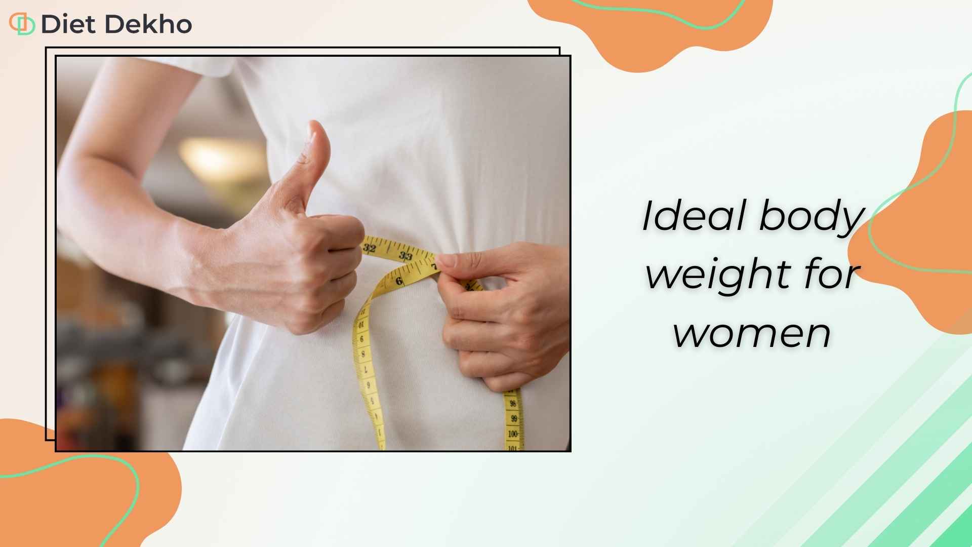 ideal body weight for women