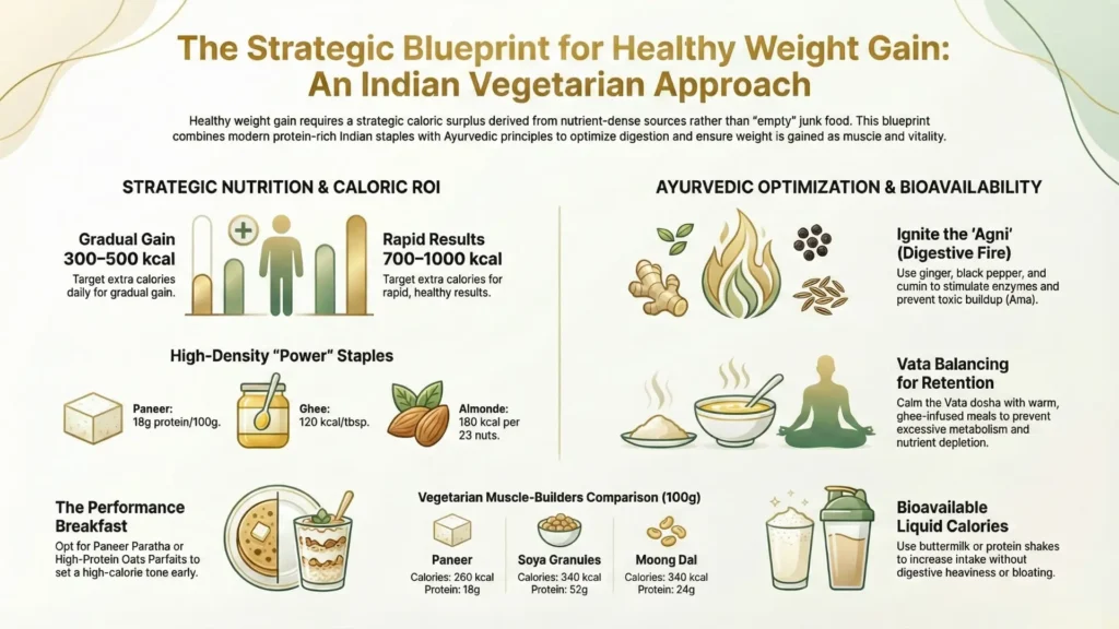 healthy weight gain foods
