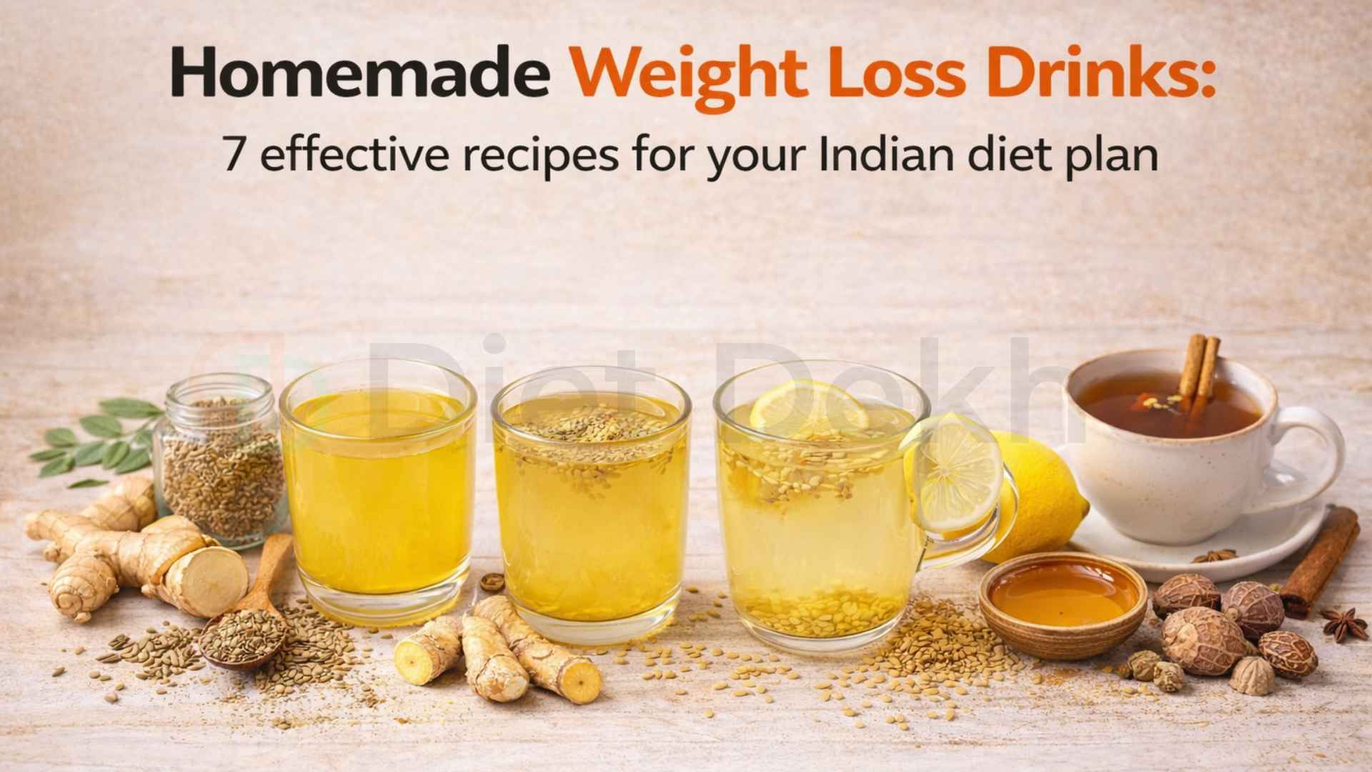 homemade weight loss drinks
